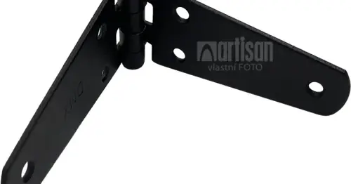 ZTS 150 Závěs trojúhelníkový splétaný C 150x35x2,0 černý Nová Kolekce