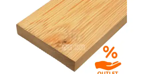 Terasová prkna 27x143x3000 Sibiřský modřín - povrch jemná drážka - ARTISAN OUTLET POČERNICE 003 - 9 ks (3,86m2) Novinka