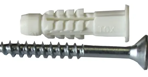 Hmoždinka TOX universální 4AS-K DECO 6x28mm s vrutem 4,5x40mm Dokud Zásoby Vydrží