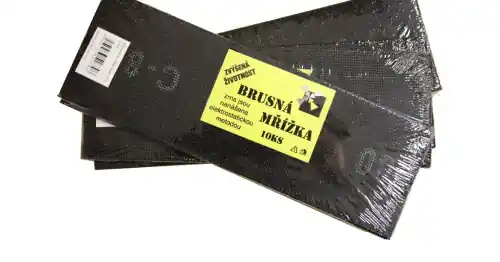 Brusná mřížka na sádrokarton 93x280mm, zrnitost 100 Levný