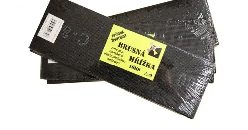 Brusná mřížka na sádrokarton 93x280mm, zrnitost 180 Cenově Výhodný