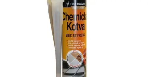 Chemická kotva bez styrenu POLYESTER GOLD 280ml Značkový