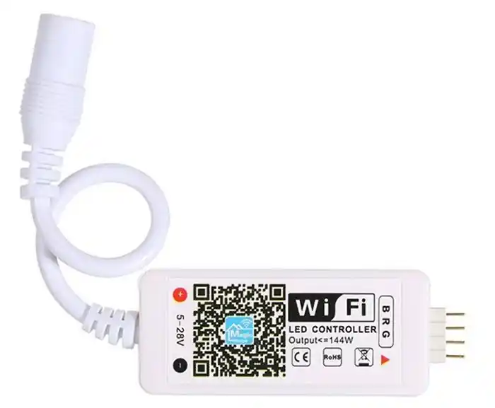 Sezónní Sleva Wifi ovládač LED pásků RGB 12-24VDC 100W (G079B)