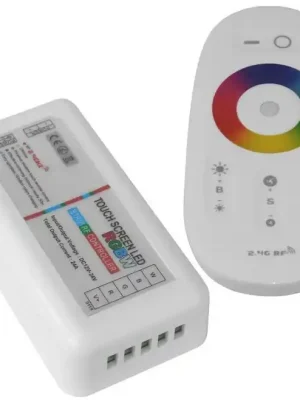 Super Cena Ovladač FUT027 pro LED pásek RGB / RGBW s D.O.433MHz (G082)