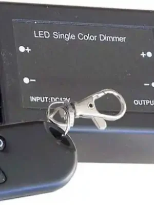 Akční Cena Ovladač LED pásků 12-24V/8A, 1kanálový, D.O. 433MHz (G094)