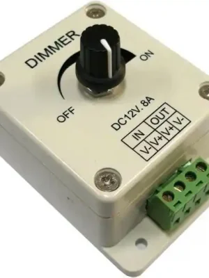 Sleva Stmívač pro LED pásky 12V/8A - 96W (G098)