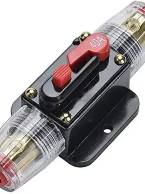 Top Prodej Proudový jistič DC 12-24V/40A v pojistkovém pouzdře (L209A)