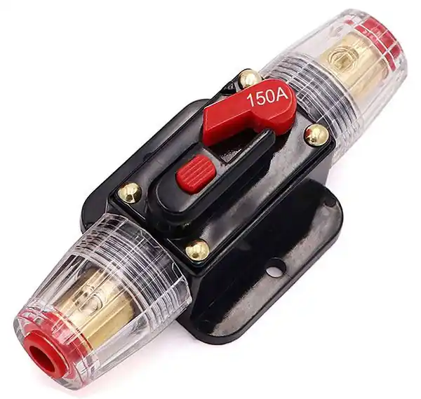 Levný Proudový jistič DC 12-24V/150A v pojistkovém pouzdře (L209E)