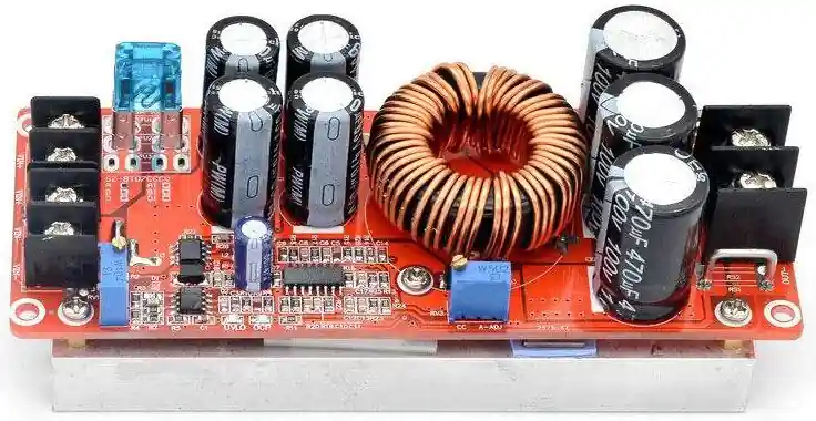 Sleva Napájecí modul, step-up měnič CV/CC 1200W /DC-DC nabíječka/ (M399)