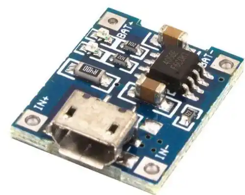 Značkový Nabíječka Li-Ion článku 1A, modul s IO TP4056 (M401)