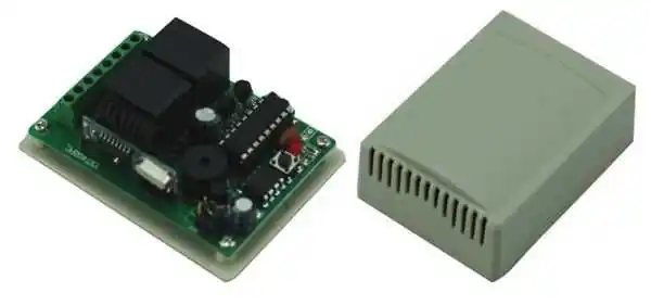 Levný Dálkové ovládání-přijímač YET402 433MHz 2 kanálový, napájení 12V (D306B)