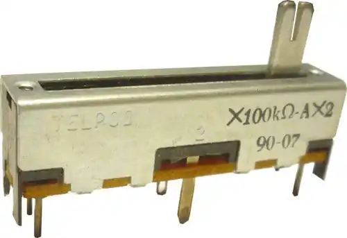100k/N x2 TELPOD SVP-30, potenciometr tahový tandemový (H365) Sezónní Sleva
