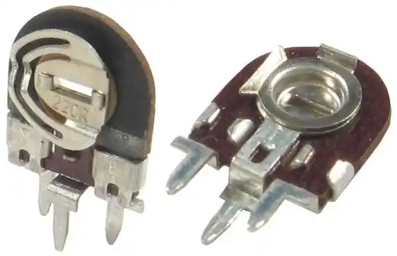 100k - TGL11886, trimr lakosazový stojatý RM5x2,5mm /~TP008/ (H561B) Bezpečná Platba