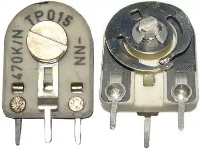 150k - TP015, trimr uhlíkový keramický stojatý RM10x5mm (H706) Akční Cena