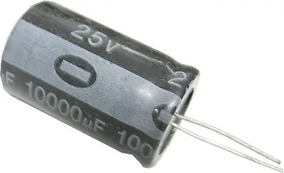 10000u/25V 105° 18x42x10mm, elektrolyt.kondenzátor radiální (I861) Doprava Zdarma