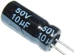 10u/50V 105° 5x11x2mm, elektrolyt.kondenzátor radiální (I870) Zlevněný