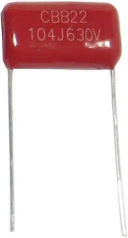 100n/630V CBB22, svitkový kondenzátor polypropylen (J458B) Novinka