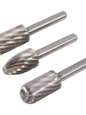 XTLINE Rotační rašple kolíková, 1bal/3ks | 6,35 mm (1/4") Nejprodávanější