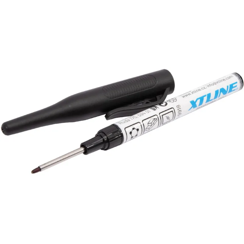 Cenový Hit XTLINE Značkovač permanentní hloubkový s pouzdrem | černý