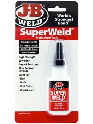 J-B WELD Lepidlo vteřinové silné SuperWeld | 20 g Vrácení Zdarma