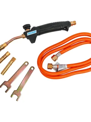 Výprodej XTLINE Plynová opalovací souprava | 3 kW + trysky 13, 14, 17 mm + hadice 1,5 m