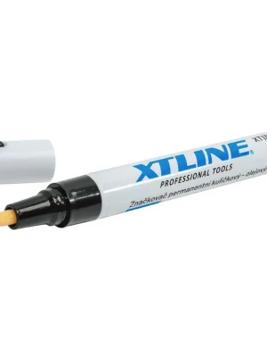 XTLINE Značkovač permanentní kuličkový - olejový | černý Cenově Výhodný