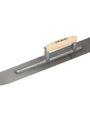 Levný KUBALA Hladítko ocelové ostré s dřevěnou rukojetí | 90x600 mm
