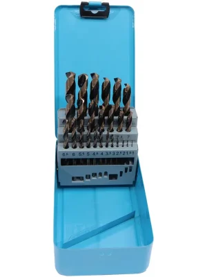 Výhodná Nabídka XTLINE Sada vrtáků do kovu HSS-R | 1-13 mm 25 dílů, kovový obal