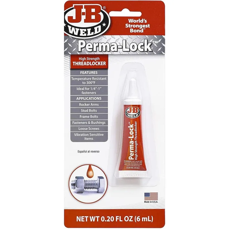 J-B WELD Zajisťovač závitů vysoko pevnostní PermaLock | 6 ml Koupit Online
