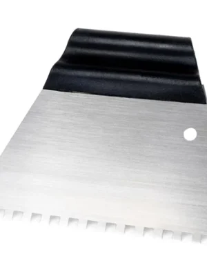 KUBALA Stěrka nerezová na lepidla | 180 mm, zub 6x6 Výprodej