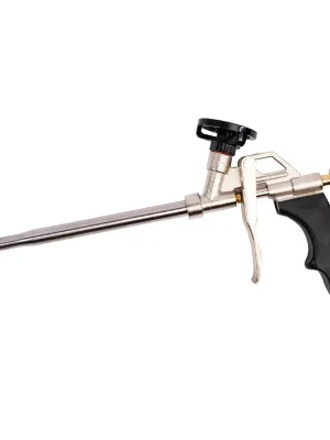 Akce XTLINE Pistole kovová teflonová na PU pěny s kovovou regulací | 330 mm