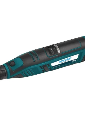 Časově Omezené XTLINE Aku čelní bruska 10,8 V + příslušenství 50 dílů