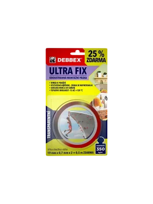 Oboustranná montážní páska ULTRA FIX Omezená Nabídka