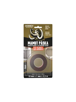 Oboustranná a extrémně silná MAMUT PÁSKA HIGH TACK Nejlepší Volba
