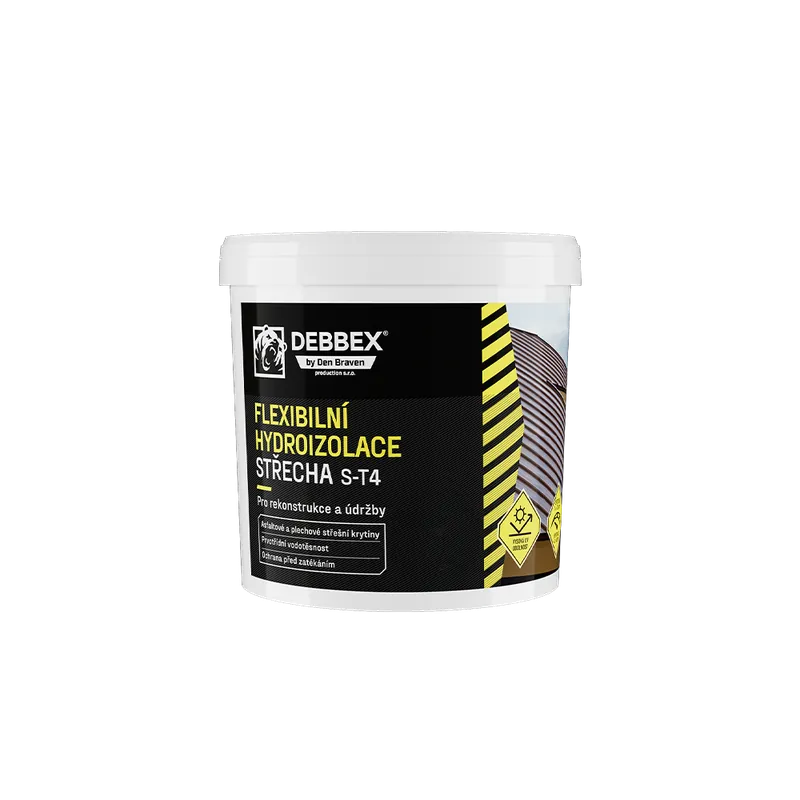 Flexibilní hydroizolace STŘECHA S-T4 Novinka