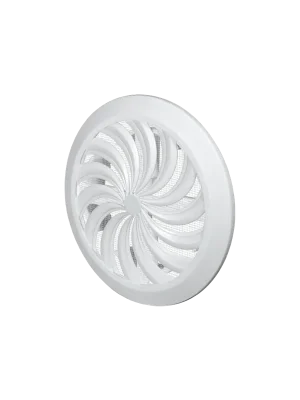 Časově Omezené Mřížka větrací kruhová se síťovinou - uzavíratelná