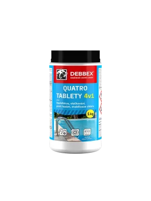 Cranit Quatro tablety - dezinfekce, proti řasám, vločkování, stabilizace Nejlepší Volba