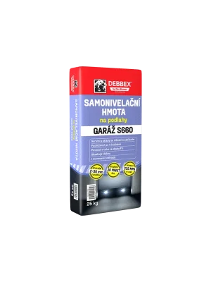 Samonivelační hmota na podlahy GARÁŽ S660 Výprodej