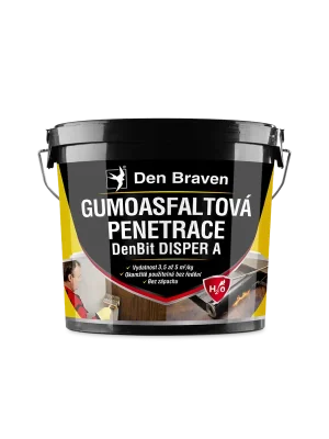 Cenově Výhodný DenBit DISPER A - Gumoasfaltová penetrace