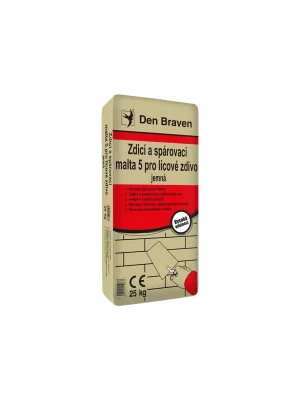 Zdicí a spárovací malta 5 pro lícové zdivo Autentický