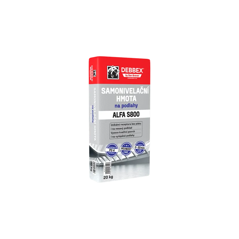 Samonivelační hmota ALFA S800 Expresní Doručení