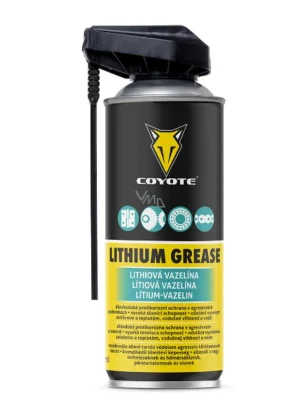 Vrácení Zdarma Lithiová bílá vazelína COYOTE - 400ml