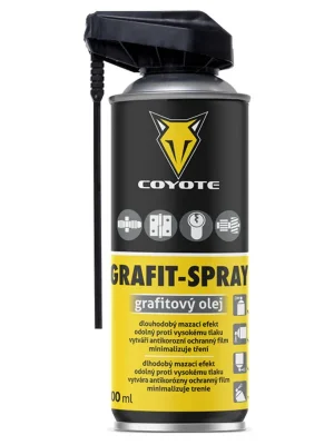 Grafitový sprej COYOTE - 400ml Zlevněný