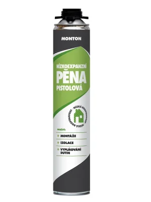 Montážní pěna MONTON nízkoexpanzní pistolová Kup Teď