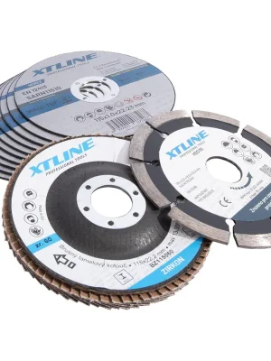 Oblíbený XTLINE Set řezných a brusných kotoučů | 115 mm