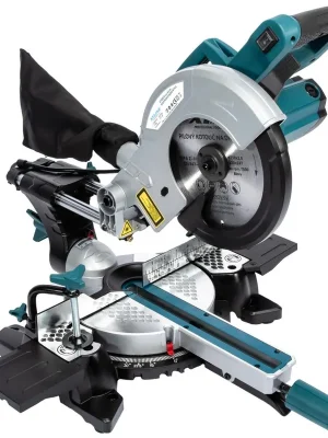 Novinka XTLINE Pokosová pila s pojezdem a laserem 1700 W, 210 mm