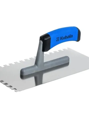 KUBALA Hladítko nerezové, dvousložková plochá rukojeť G-1 | 130x270 mm, zub 8x8 Nízká Cena