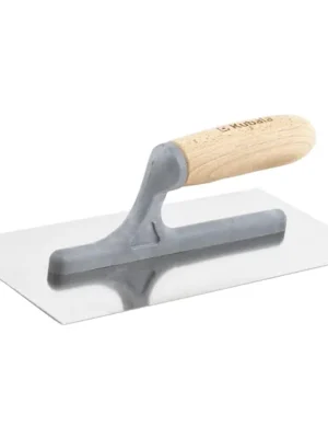 Objednat Nyní KUBALA Hladítko nerezové, dřevěná rukojeť | 130x270 mm