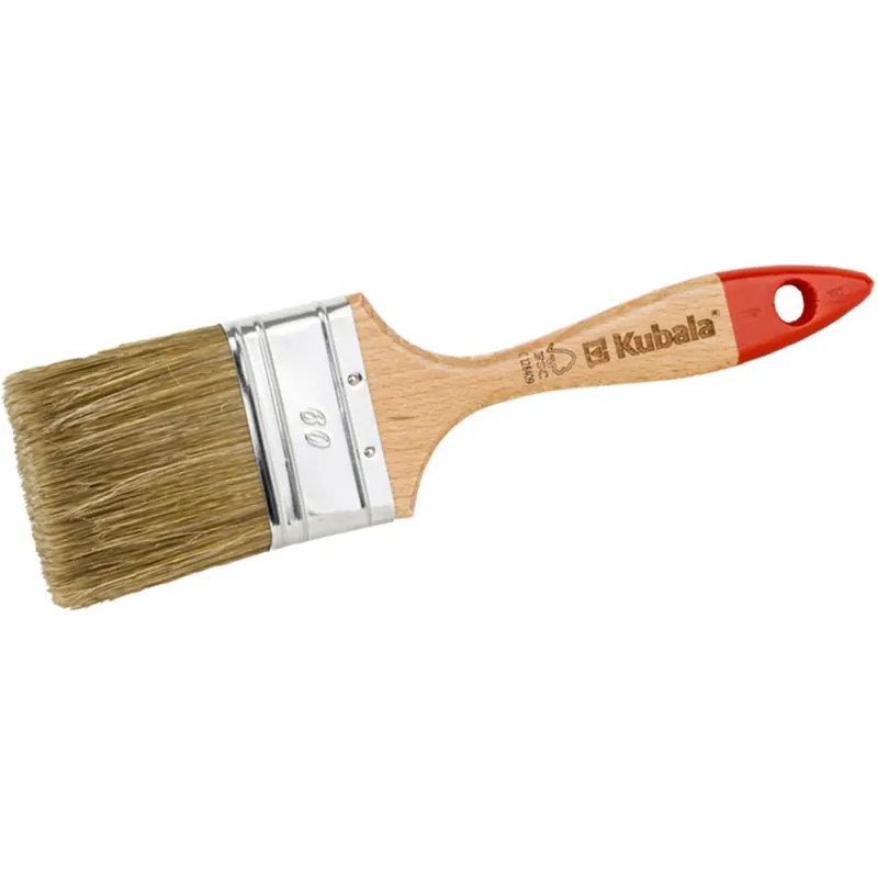 Finální Výprodej KUBALA Štětec plochý - mořidla, buková rukojeť | 50 mm