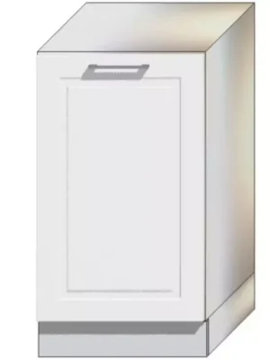 Dvířka pro vestavnou myčku Natalia 45pz bílá/lesk Značkový